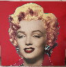 Marilyn Icon Set of 3 Embellished Screenprints Limited Edition Print by Steve Kaufman - 9