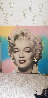 Marilyn Icon Set of 3 Embellished Screenprints Limited Edition Print by Steve Kaufman - 6