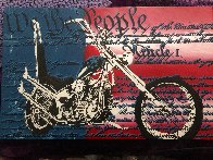 Freedom to Ride Limited Edition Print by Steve Kaufman - 1 Freedom to Ride Limited Edition Print by Steve Kaufman - 1