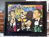 Rat Pack At the Sands 30x39 Huge Limited Edition Print by Steve Kaufman - 1