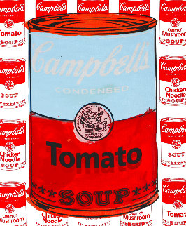 Campbell's Soup Cans, Set of 3 Prints AP 1990 Limited Edition Print - Steve Kaufman Campbell's Soup Cans, Set of 3 Prints AP 1990 Limited Edition Print - Steve Kaufman