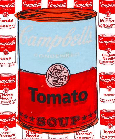 Campbell's Soup Cans, Set of 3 Prints AP 1990 Limited Edition Print - Steve Kaufman