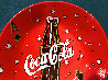 Coca Cola Unique Ceramic Bowl 9 in Original Painting by Steve Kaufman - 1