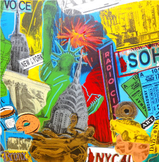 New York, New York - NYC Limited Edition Print - Steve Kaufman