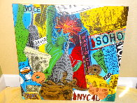 New York, New York - NYC Limited Edition Print by Steve Kaufman - 1