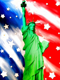 Statue of Liberty 1983 Limited Edition Print - Steve Kaufman