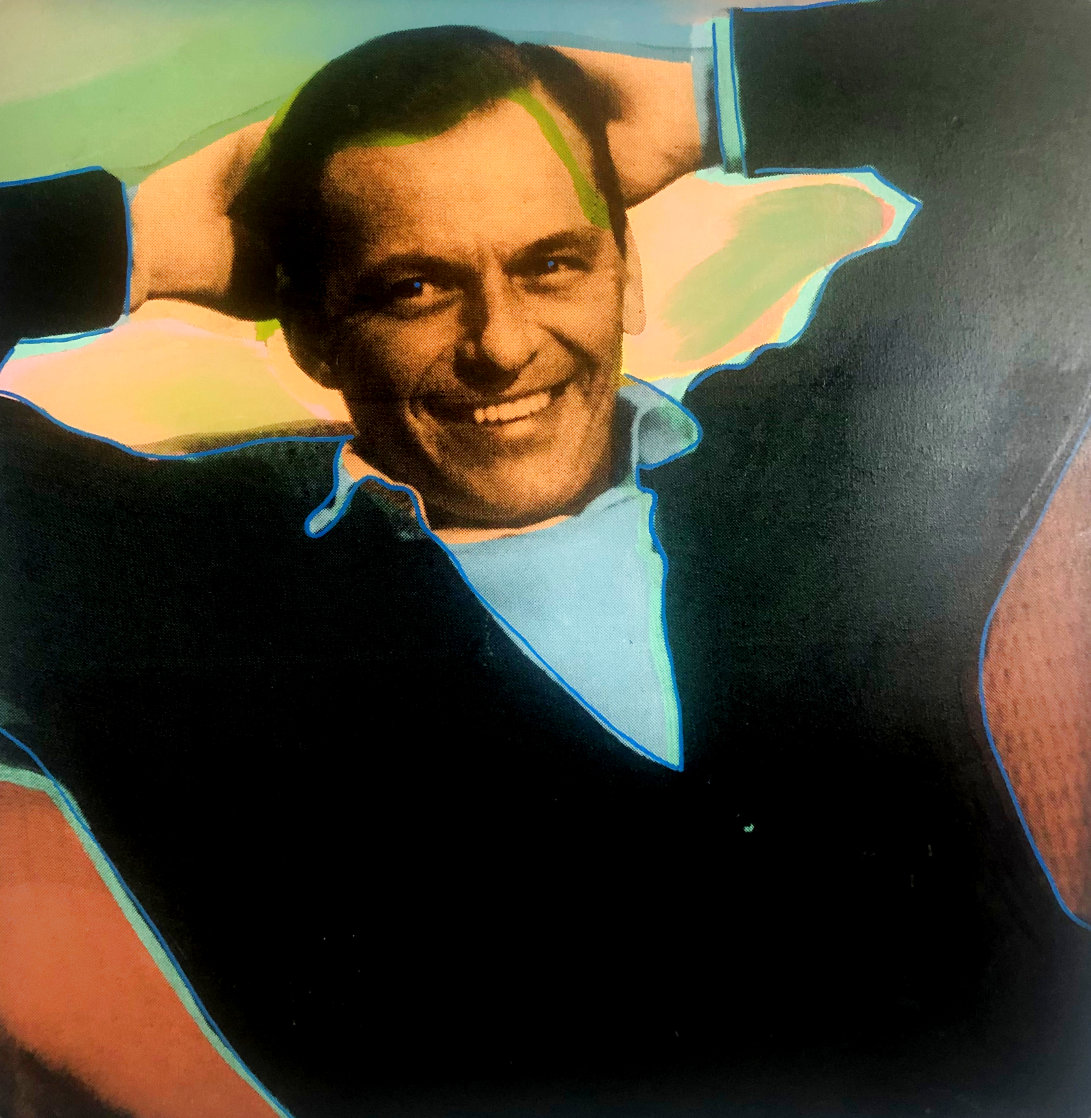 Legacy Suite: Frank Sinatra Unique 1997 39x39 Limited Edition Print by Steve Kaufman