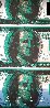 Five $100 Bills ( Blurred Effect ) Unique 1998 Other by Steve Kaufman - 4