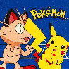 Pokemon 1998 20x20  Original Painting by Steve Kaufman - 0