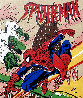 Spiderman vs Lizard Man 1996 - HS by Stan Lee Limited Edition Print by Steve Kaufman - 0