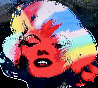 Big Marilyn AP Embellished Silkscreen - Huge Limited Edition Print by Steve Kaufman - 1