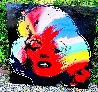 Big Marilyn AP Embellished - Huge Limited Edition Print by Steve Kaufman - 2