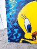 Tweety Bird PP 2007 Embellished Limited Edition Print by Steve Kaufman - 6