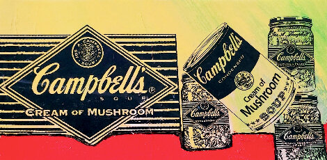 Campbells Soup Unique 2002 12x22 Limited Edition Print - Steve Kaufman