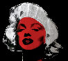 Black Marilyn 2002 Embellished Limited Edition Print by Steve Kaufman - 0