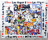 Las Vegas 2002 Embellished Limited Edition Print by Steve Kaufman - 1