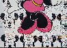 Minnie 2001 Embellished - Huge Limited Edition Print by Steve Kaufman - 10