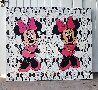 Minnie 2001 Embellished - Huge Limited Edition Print by Steve Kaufman - 2