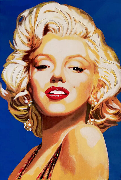 Marilyn Postage Stamp AP 2003 - Huge Limited Edition Print by Steve Kaufman