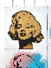 Gold Marilyn Suite of 4 2002 Embellished - Huge Limited Edition Print by Steve Kaufman - 6