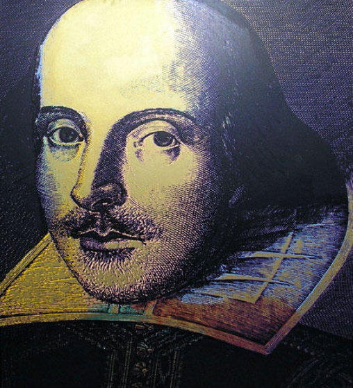 Shakespeare State I 1996 Limited Edition Print by Steve Kaufman Shakespeare State I 1996 Limited Edition Print by Steve Kaufman