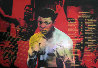 Muhammad Ali, The Greatest Series, State II AP 1996 Embellished Limited Edition Print by Steve Kaufman - 0