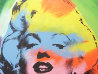 Marilyn Monroe State IV Multicolored 1995 Limited Edition Print by Steve Kaufman - 1