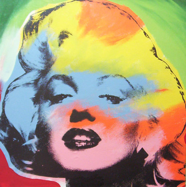 Marilyn Monroe State IV Multicolored 1995 Limited Edition Print by Steve Kaufman