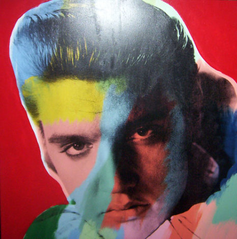 Elvis Presley Series I State II 1996 Limited Edition Print - Steve Kaufman