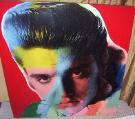 Elvis Presley Series I State II 1996 Limited Edition Print by Steve Kaufman - 1 Elvis Presley Series I State II 1996 Limited Edition Print by Steve Kaufman - 1
