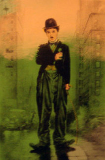Charlie Chaplin 2004 Limited Edition Print - Steve Kaufman Charlie Chaplin 2004 Limited Edition Print - Steve Kaufman