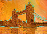 London Bridge Limited Edition Print by Steve Kaufman - 0 London Bridge Limited Edition Print by Steve Kaufman - 0