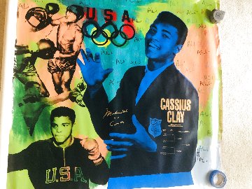Muhammad Ali Olympic State 1 AP HC by Ali Limited Edition Print - Steve Kaufman Muhammad Ali Olympic State 1 AP HC by Ali Limited Edition Print - Steve Kaufman