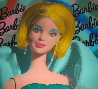 Barbie Doll Unique 35x40 Original Painting by Steve Kaufman - 0 Barbie Doll Unique 35x40 Original Painting by Steve Kaufman - 0