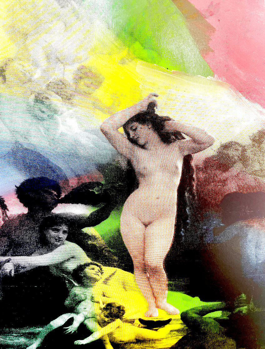 Venus State II Embellished Limited Edition Print by Steve Kaufman Venus State II Embellished Limited Edition Print by Steve Kaufman