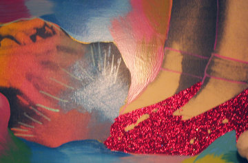 Ruby Slippers Embellished Limited Edition Print - Steve Kaufman