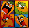 Taz With Attitude Limited Edition Print by Steve Kaufman - 0 Taz With Attitude Limited Edition Print by Steve Kaufman - 0