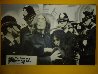 John And Yoko Lennon Ballad Unique 32x50 - Huge Original Painting by Steve Kaufman - 1
