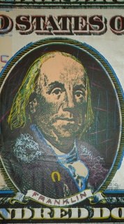 Ben Franklin AP 2003 Limited Edition Print - Steve Kaufman Ben Franklin AP 2003 Limited Edition Print - Steve Kaufman