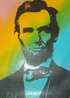 Abe Lincoln Portrait AP Limited Edition Print - Steve Kaufman