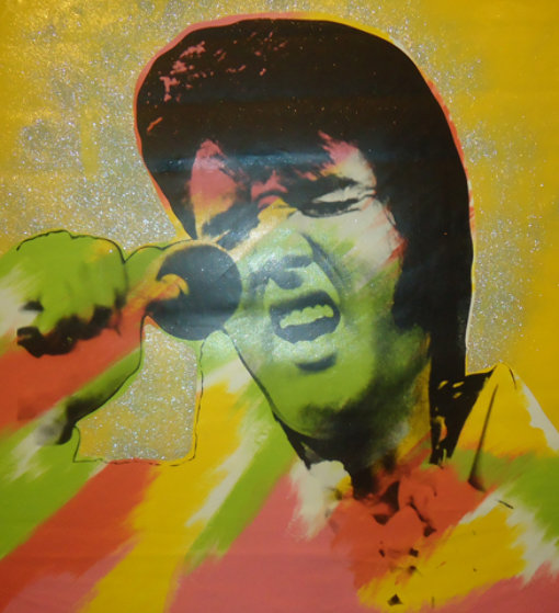 Elvis Vegas State II Limited Edition Print by Steve Kaufman Elvis Vegas State II Limited Edition Print by Steve Kaufman