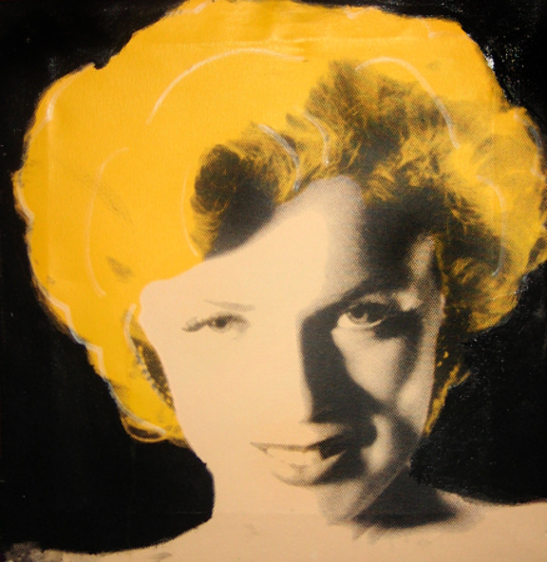 Shy Marilyn Limited Edition Print by Steve Kaufman Shy Marilyn Limited Edition Print by Steve Kaufman