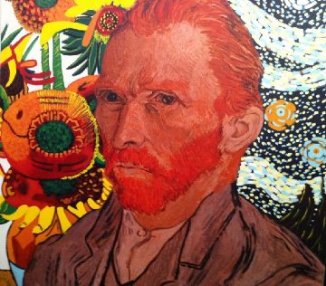 Van Gogh 2009 Limited Edition Print - Steve Kaufman Van Gogh 2009 Limited Edition Print - Steve Kaufman