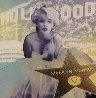 Hollywood Marilyn GP 30x30 Embellished Limited Edition Print by Steve Kaufman - 1