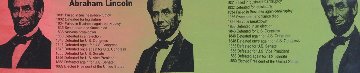 Abe Lincoln Portrait of an Achiever PP Limited Edition Print - Steve Kaufman