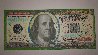 $100 Bill Original Painting by Steve Kaufman - 4 $100 Bill Original Painting by Steve Kaufman - 4