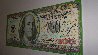 $100 Bill Original Painting by Steve Kaufman - 1 $100 Bill Original Painting by Steve Kaufman - 1