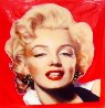 Hollywood Beauty Marilyn 1996 Unique 48x48 Original Painting by Steve Kaufman - 1 Hollywood Beauty Marilyn 1996 Unique 48x48 Original Painting by Steve Kaufman - 1