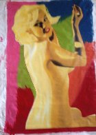 Marilyn Nude AP 1995 60x40 Limited Edition Print by Steve Kaufman - 2 Marilyn Nude AP 1995 60x40 Limited Edition Print by Steve Kaufman - 2