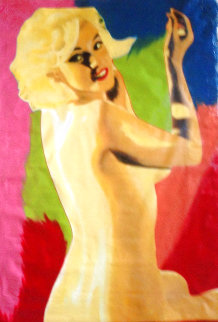 Marilyn Nude AP 1995 60x40 Huge Limited Edition Print - Steve Kaufman Marilyn Nude AP 1995 60x40 Huge Limited Edition Print - Steve Kaufman